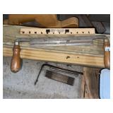 (2) Vintage Draw Knife + Folding Rule