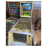Vintage Jungle Pinball Machine (See below)