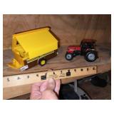 Vintage Tonka Camp Trailer & Case IH Tractor