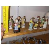 Vintage Occupied Japan Porcelain Figures (8)