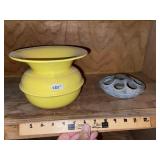 Vintage Cuspidor Spitoon & Chick Feeder