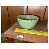 Vintage Jadeite Footed Bowl