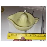Vintage Sunkist Glass Juicer (Yellow)