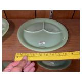 Vintage Jadeite Divided Plate