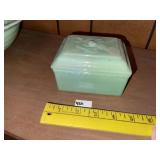 Vintage Jadeite Trinket ~ Cigarette box