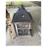 Distressed Metal Lantern