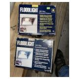 (2) 300 Watt Flood Lights