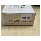 45 Cal  ACP Ammo (50 Rounds)