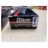 Blazer 45 Auto Ammo (50 Rounds)