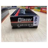 Blazer 45 Auto Ammo (50 Rounds)