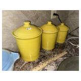 Yellow Canister Set