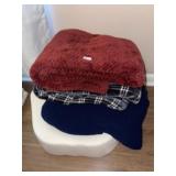 (3) Throw Blankets