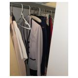 Ladies Dress Clothing in Closet