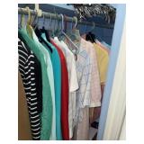 Ladie's Clothing in Closet