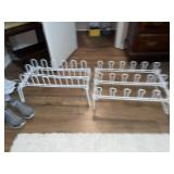 (2) Shoe Racks