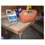 Fuel Can  & Full Lawn  4 Cycle Engine Oil