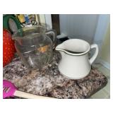 Vintage Pitcher & Creamer