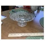 Vintage Pedestal Serve Dish