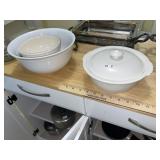 Stone Casserole Dish  Mixing Bowls