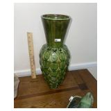 Green Glazed  Decorator Vase