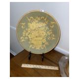 Decorator Plate on Iron Easel