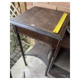 Antique Walnut Side Table