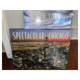 New York & Chicago Hardbound Books
