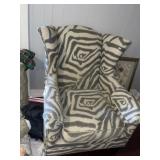 Animal Print Arm Chair