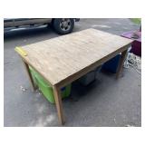 Nice Wood Shop Table (3'x5')