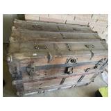 Vintage Steamer Trunk with Interior Tray