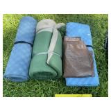 Foam Camping Cot Pads  + Tarp