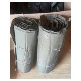 (2) Padded Bed Rolls +  Poly Tarp
