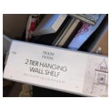 Hanging Wall Shelf ~ Picture Frames & Misc
