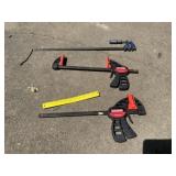 (3) Craftsman Bar Clamps