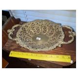 Brass Lace Bowl