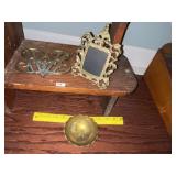 Brass Frame ~ Bowl & Trivet