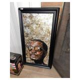 Painting & Obama Chia Pet Plant