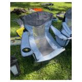 Oversize Mesh Arm Chair & Carry Bag