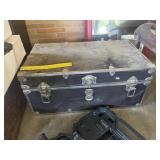 Nice Wood Interior Foot Locker Trunk