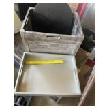 Wood Trays & Wood Crate Box