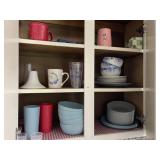 Dinner Ware & Containers in Cabinet