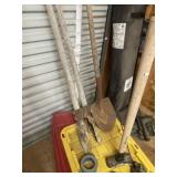 Post Hole Diggers & Shovel (Hammer is Lot 78)