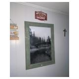 Decorator Pictures & Crucifix Grp (4 Pcs)