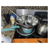 Pioneer Woman Skillets ~ Collander & Misc Cookware
