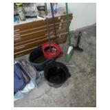 Mop & Bucket + Pail & Broom