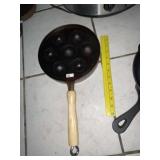 Cast Iron Aebleskiver Pan