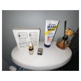 Beard Sign ~ Supplies & Plastic Organizer