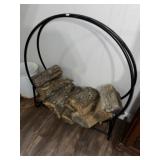 Firewood Rack & Wood (40' Diameter)
