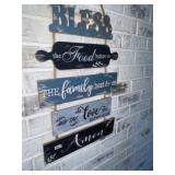 Wood Home Signs & Prayer Sign (3)