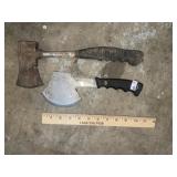 (2) Hatchets (Smith & Wesson on Bottom)